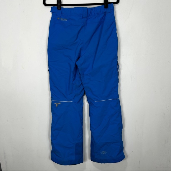 Columbia Blue Titanium Snow Bottoms Waterproof Relaxed Fit H15 - Picture 5 of 11